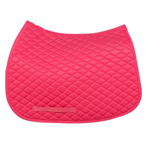 TuffRider Basic All Purpose Horse Riding Saddle Pad - color: Hot Pink