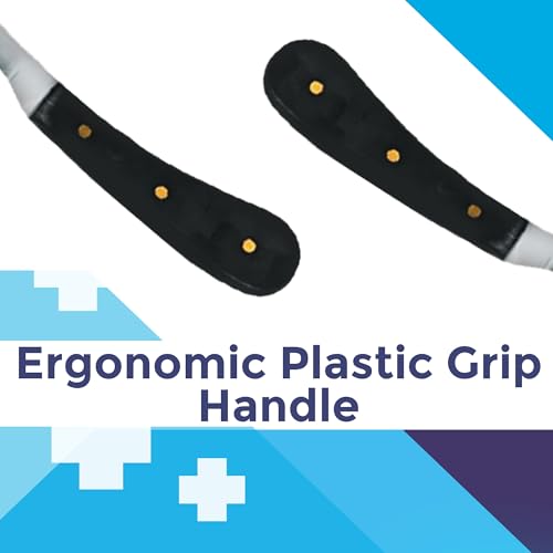 Regular Hoof Knife for Horses – Farrier Tool with Plastic Grip – Hoof Trimming Knife for Equine Care & Veterinary Use (Left Hand) - style: Semi Narrow Blade - RH