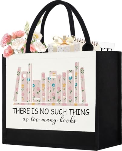 GevGuxLuo Tote Bag for Women Animal Lover Bag Gift for Women - color: Books