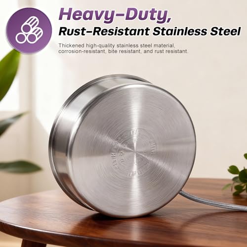 6L Automatic Dog Water Bowl Dispenser Outdoor