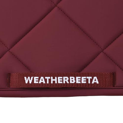 WeatherBeeta Soft Shell Pro 3D Air-Tec Dressage Saddle Pad - color: Burgundy