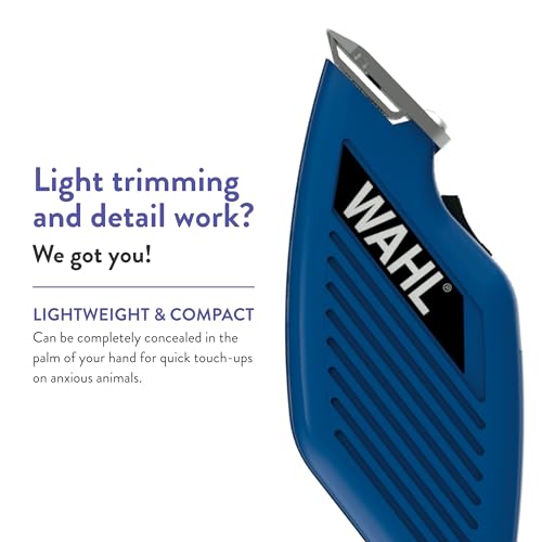 Wahl Professional Animal Pocket Pro Equine Trimmer Kit, Blue - color: Blue