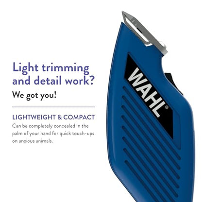 Wahl Professional Animal Pocket Pro Equine Trimmer Kit, Blue - color: Blue