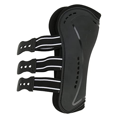 Horse Boots, Lightweight Horse Tendon Boots with Adjustable Buckle, Secure Leg Protection for Horse, Pairs of 2 - size: Large