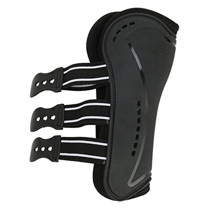Horse Boots, Lightweight Horse Tendon Boots with Adjustable Buckle, Secure Leg Protection for Horse, Pairs of 2 - size: Large