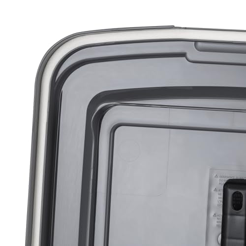 IRIS USA Dog Food Storage Container, Up to 58 lbs, Dark Gray, Made in USA - color: Dark Gray, size: 58 lbs