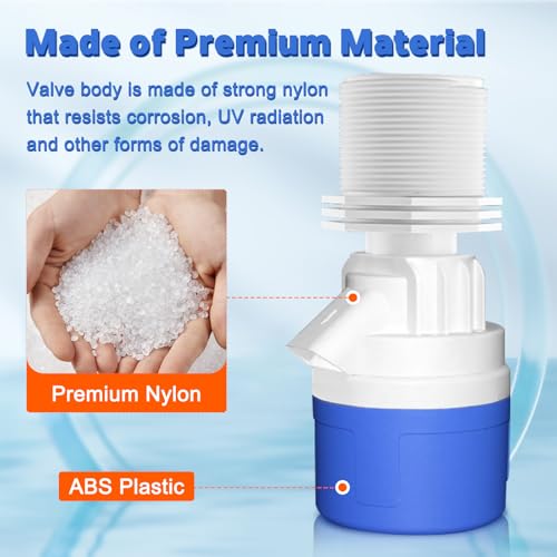 2" Water Float Valve for Water Tank, Water Troughs, Pond, Pool, Livestock - color: 2" Top Inlet