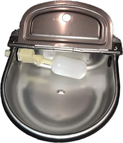 Automatic Farm Grade Stainless Stock Waterer Horse Cattle Goat Sheep Dog Water by Rabbitnipples.com