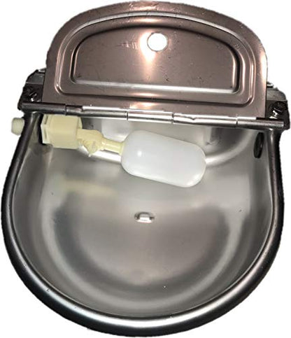 Automatic Farm Grade Stainless Stock Waterer Horse Cattle Goat Sheep Dog Water by Rabbitnipples.com
