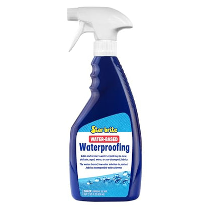 STAR BRITE Water-Based Waterproofing & Fabric Protectant - Low Odor Waterproofer for All Materials- 1 GAL (082200) - style: 22 Oz Spray