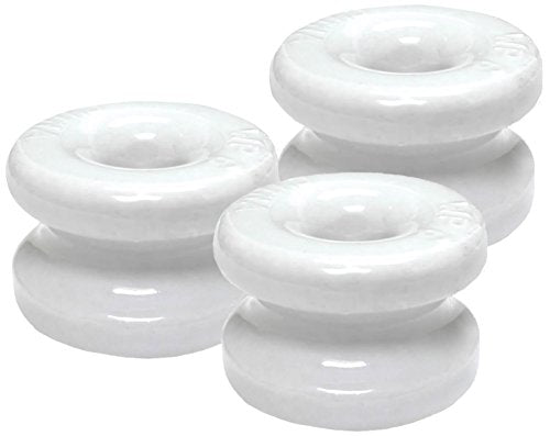 Zareba Systems WP6 Ceramic Corner Insulator, 250 Pack - size: 250 Pack