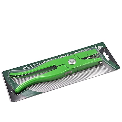Green Livestock Animal Ear Tag Plier Applicator Puncher Tagger for Pig, Sheep, Goat, Dog - size: Green Ear Tag Plier