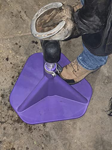HOOF-IT Blacksmith Standard Hoof Stand Purple - color: Purple