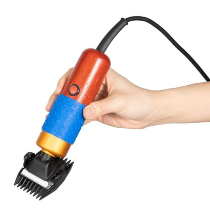 200W Electric Sheep Shears Dog Hair Clipper Pet Clippers with Spare Blade, Animal Fur Shave Grooming Hair Trimmer for Sheep, Goats, Alpacas, Llamas, Large Dogs