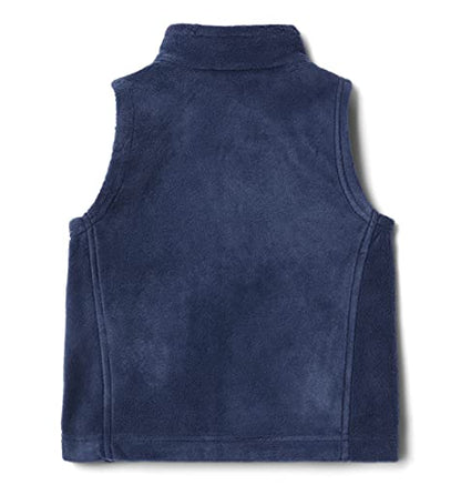 Columbia Kids Steens Mountain Fleece Vest (little Kid/Big Kid) - color: Collegiate Navy, size: 3T