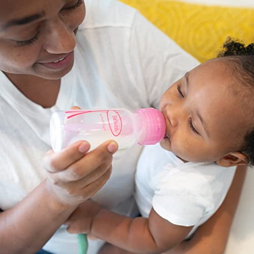 Dr. Brown's Narrow Breast to Bottle Pump & Store Feeding Set, Pink, 0m+ - color: Pink, size: 13 Piece Set