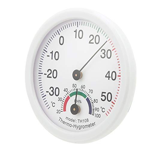 Digital Thermometer Hygrometer for Indoor Household Temperature and Humidity Monitor with LCD Display