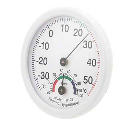 Digital Thermometer Hygrometer for Indoor Household Temperature and Humidity Monitor with LCD Display
