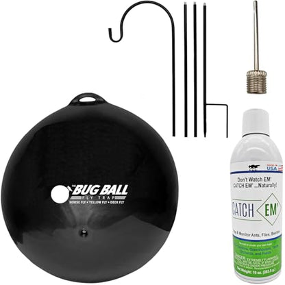 Bug Ball Premium Kit - Biting Fly and Insect Trap, Pack of 2