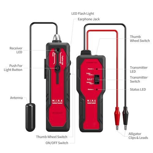Underground Wire Locator for Pet Fence & Cable Detection