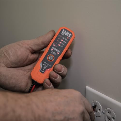 Klein Tools 80077 Voltage Test Kit, Electronic AC/DC Tester, GFCI Outlet Tester and Non-Contact Test Pen, 3-Piece - size: 3-Piece Tester Kit