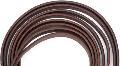Jeereal Leather Split Reins, Heavy Oil Weighted,Broken in,Supple Ranch Reins for Western Horse ProTack, 5/8" x 8'