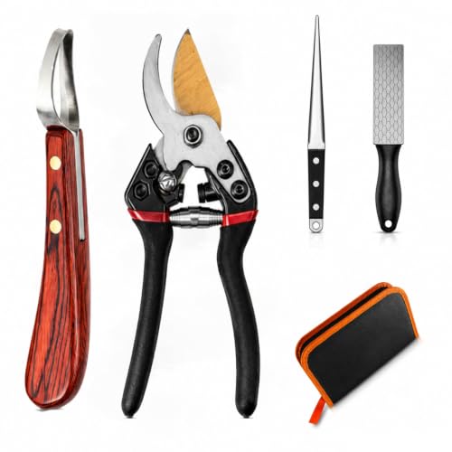 Professional Livestock Grooming Kit with Stainless Steel Shears
