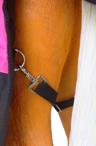 CHALLENGER 1200D Miniature Weanling Donkey Pony Horse Foal Winter Blanket - color: Pink Pony, size: 42 inches