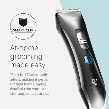 Wahl Pro Animal Smart Clip Cordless Clipper, LCD Screen