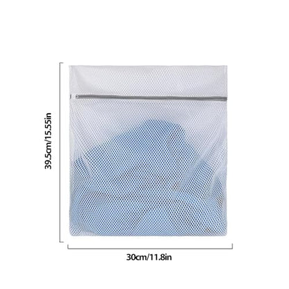 3Pcs Durable Honeycomb Mesh Laundry Bags for Delicates 12 x 16 Inches