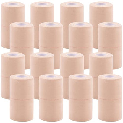BQTQ 18 Rolls Elastic Adhesive Tape 4 Inch Self Adherent Stretch Bandages - size: 4 Inch 18Rolls
