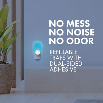 STEM Insect Light Trap Refill Cartridges, Indoor Fruit Fly Trap, Insecticide-Free Pest Control for Home, Attracts and Traps Flying Insects, Official STEM Refills - 3 Count