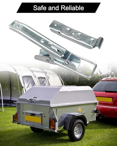 2 Pcs Utility Trailer Lift Gate latches for RV Trailer Camper
