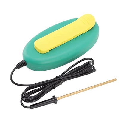 Gavigain Electric Fence Tester with LED Indicator Lights, Clips to Wire or Tape Fences for Garden Farms Pulsed Energizers