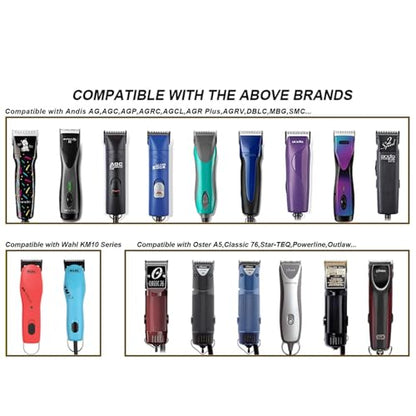 3PCS #10 Blades Dog Grooming Blades Compatible with Andis,Size: 10# Blade - color: 10