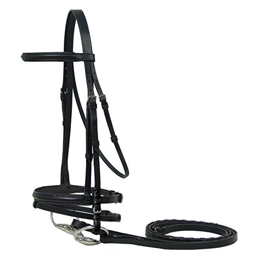 Macmillan Dressage Bridle with Laced Reins