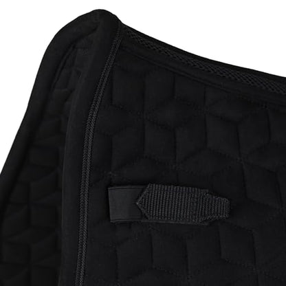 WeatherBeeta Suede Elite Air-Tec All Purpose Saddle Pad - color: Black