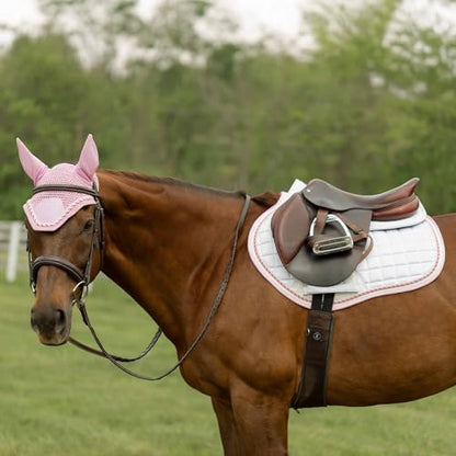Equinavia Copenhagen Stay Put All Purpose Saddle Pad | Horse - color: Sweet Pink, size: Pony