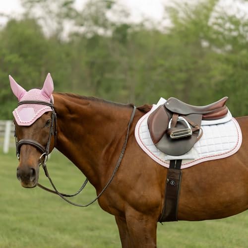 Equinavia Copenhagen Stay Put All Purpose Saddle Pad | Horse - color: Sweet Pink, size: Pony