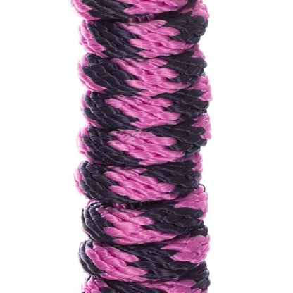 Equinavia Stella 8' Lead Rope with Snap Buckle - Navy/Bright Pink - One Size - color: Navy/Bright Pink
