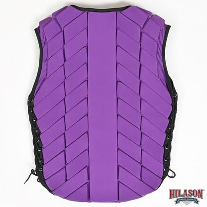 HILASON Rodeo Safety Vest Protective Gear for Equestrian Riders Men Women - size: Large