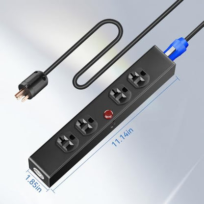 PowerCon Power Connector Box, 4 Edison Power