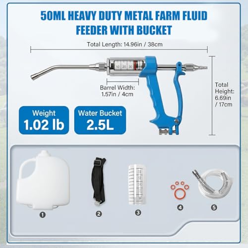 50ml Adjustable Metal Liquid Feeding Dispenser