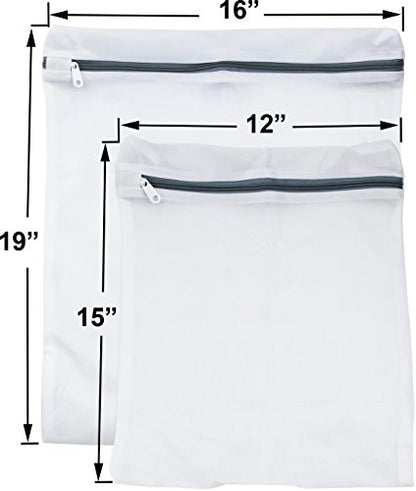 Simple Houseware Laundry Bra Lingerie Mesh Wash Bag (2 Large & 3 Medium) - style: 2 L / 3 M
