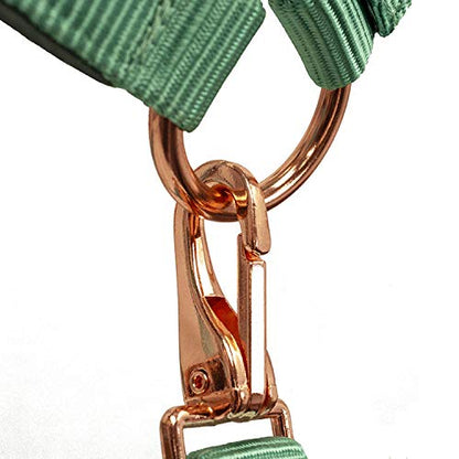 Derby Originals Rose Gold Stable & Breakaway Reflective Safety Horse Halters with Matching Lead & One Year Warranty