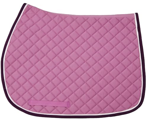 TuffRider Basic Dressage Saddle Pad - color: LIL/PUR/WT