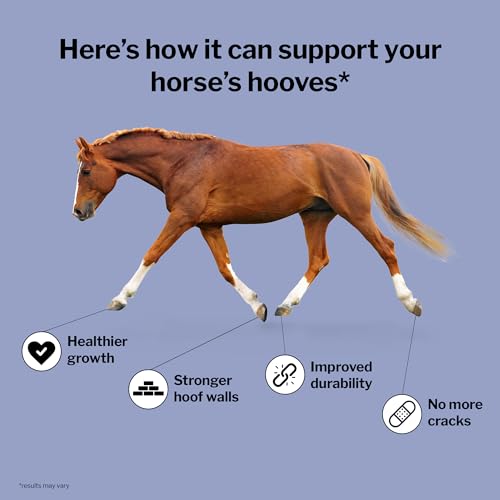 Formula 707 Hoof Health Equine Supplement 5 lb Bag - 80 Servings – Biotin, Amino Acids, and Minerals to Improve and Support Healthy Horse Hooves - size: 5 lb Bag