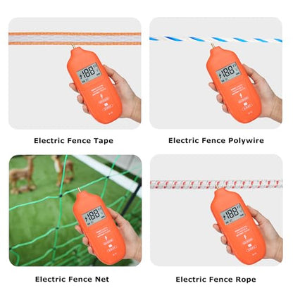 Electronic Fence Voltage Tester and Digital Fault Finder, Maximum 19.9kv
