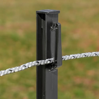 Zareba Step-In Electric Fence Posts, 4 ft, 50 Pack, Black - style: 50 Black Posts