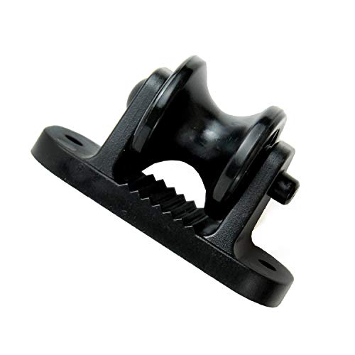 Zareba Black Plastic Roller Insulator for Wood Posts - 10 Pack - IWPRB-Z - Electric Fence Insulator for Polybraid, Rope, Polywire, Wire - Includes 10 Insulators